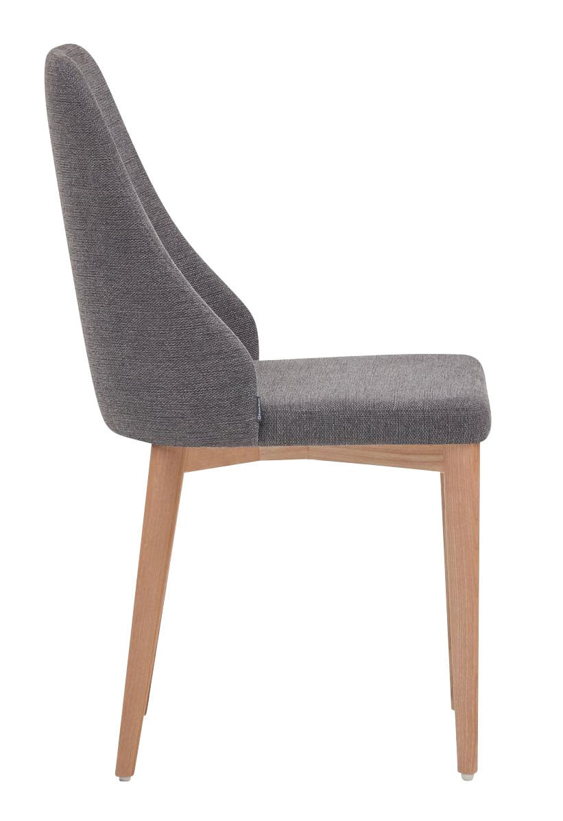 Kave Home Esszimmerstuhl ROSIE 6er Set dunkelgrau