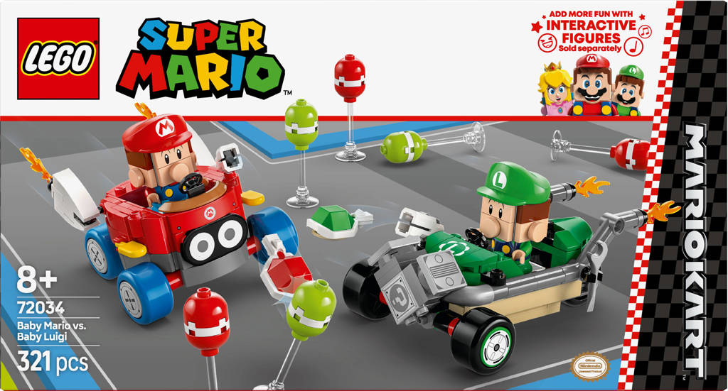 Mario Kart™ – Baby Mario vs. Baby Luigi 72034