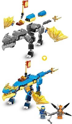 LEGO NINJAGO 71760 Jays EVO-tordendrage