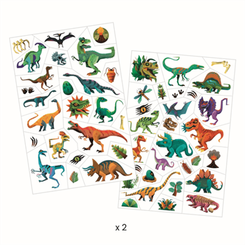 Djeco Tatoveringer med Dinosaurer