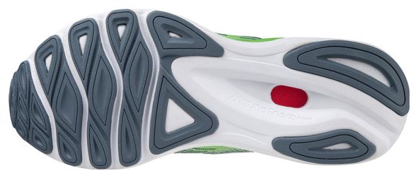 Chaussures de Running Mizuno Wave Skyrise 4 Gris Vert