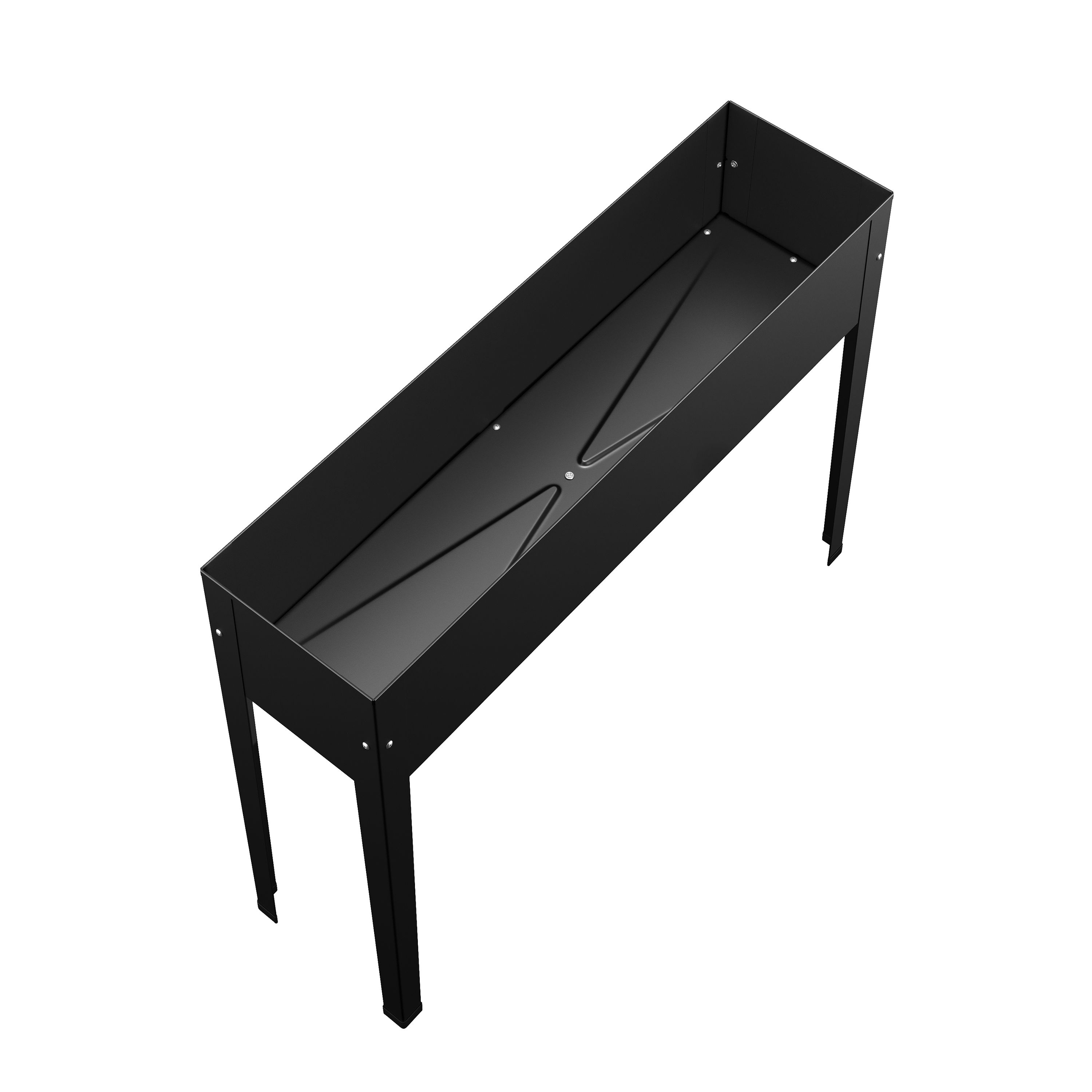 Hochbeet Stahl 100 x 27 x 80 cm