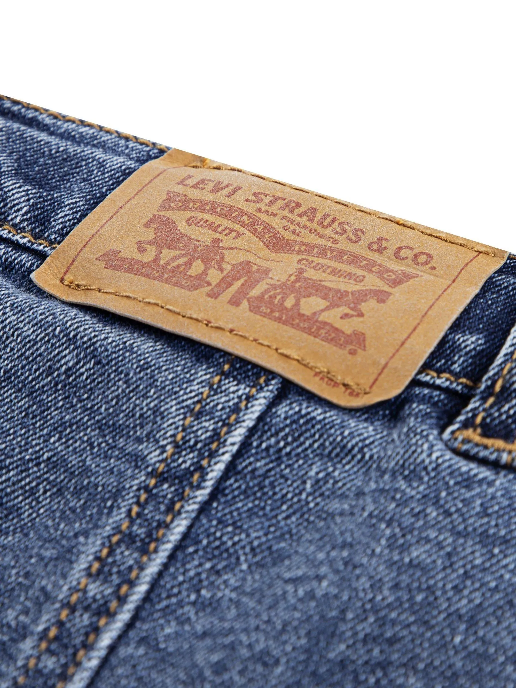 Levi's® Button Front Denim Skirt