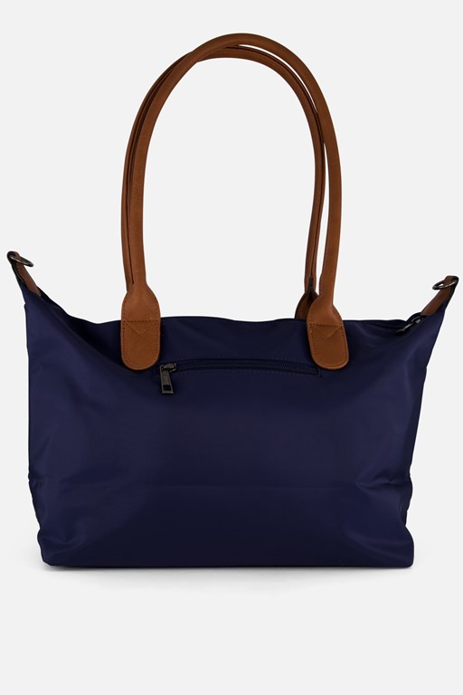 Charm Buckingham Shopper blauw Nylon