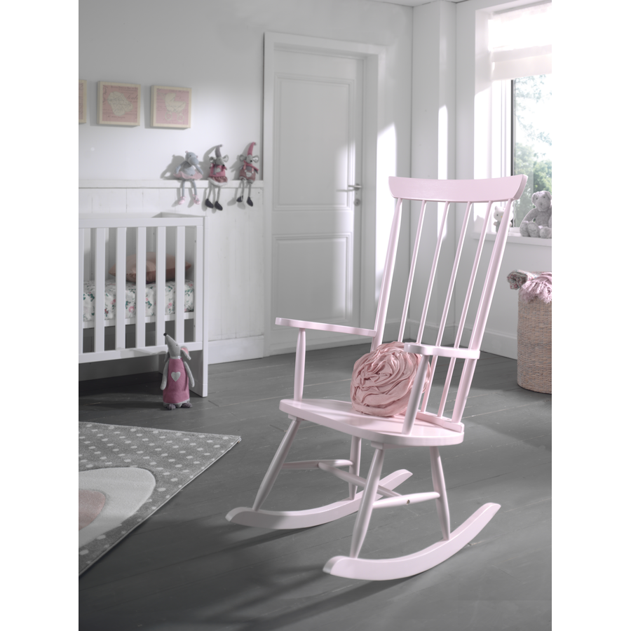 VIPACK Schaukelstuhl rosa