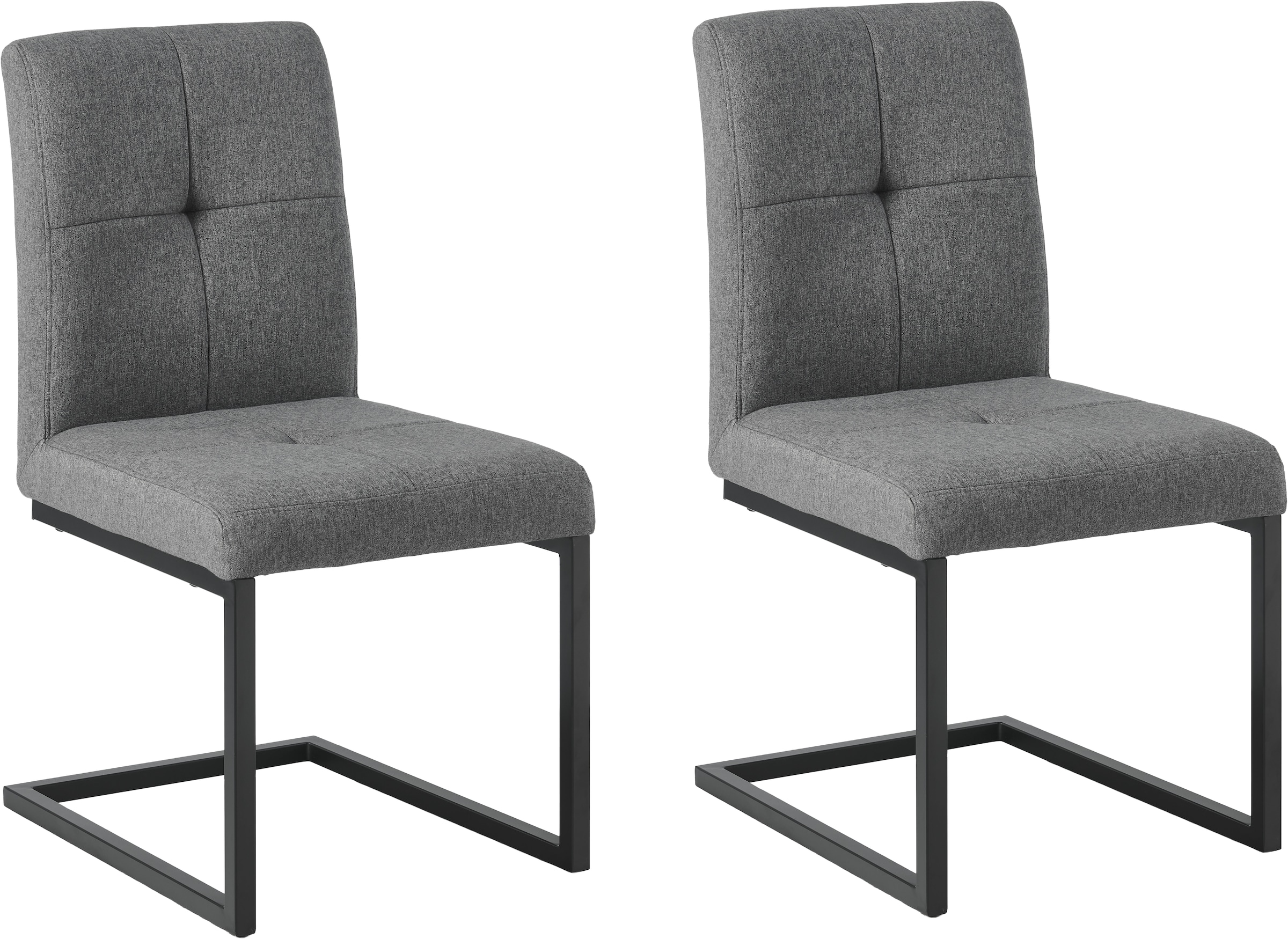 GOODproduct Eckbankgruppe »Geranie, Sitzgruppe, Eckbank links und rechts montierbar« Set, Gruppe bestehend aus Eckbank, Esstisch 120 cm, zwei Freischwinger, 4 Stk. tlg.