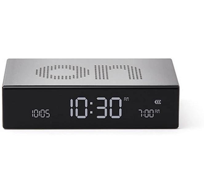 Digitalwecker Flip Premium DunkelgrauLCD-Wecker