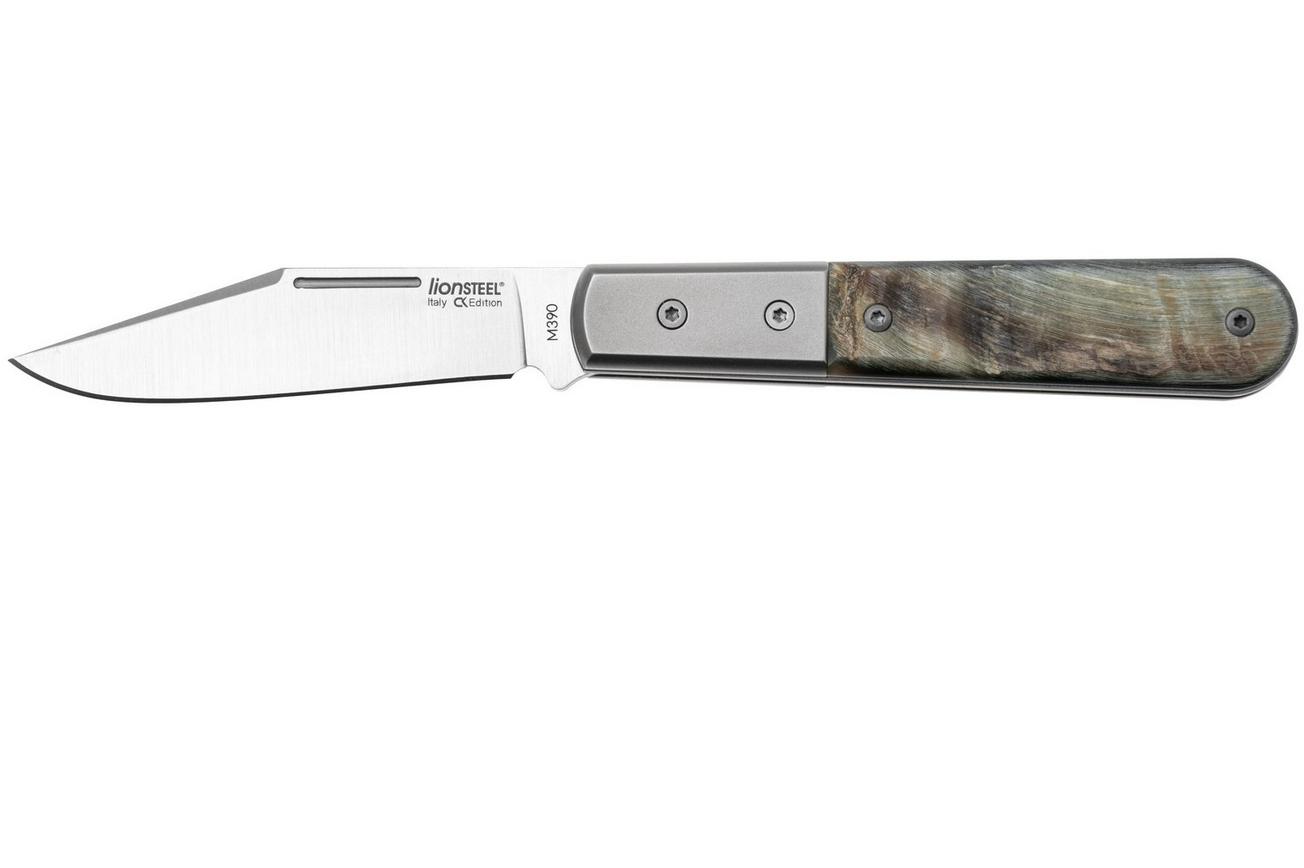 LionSteel Shuffler Barlow CK0112-RM Ramshoorn, zakmes