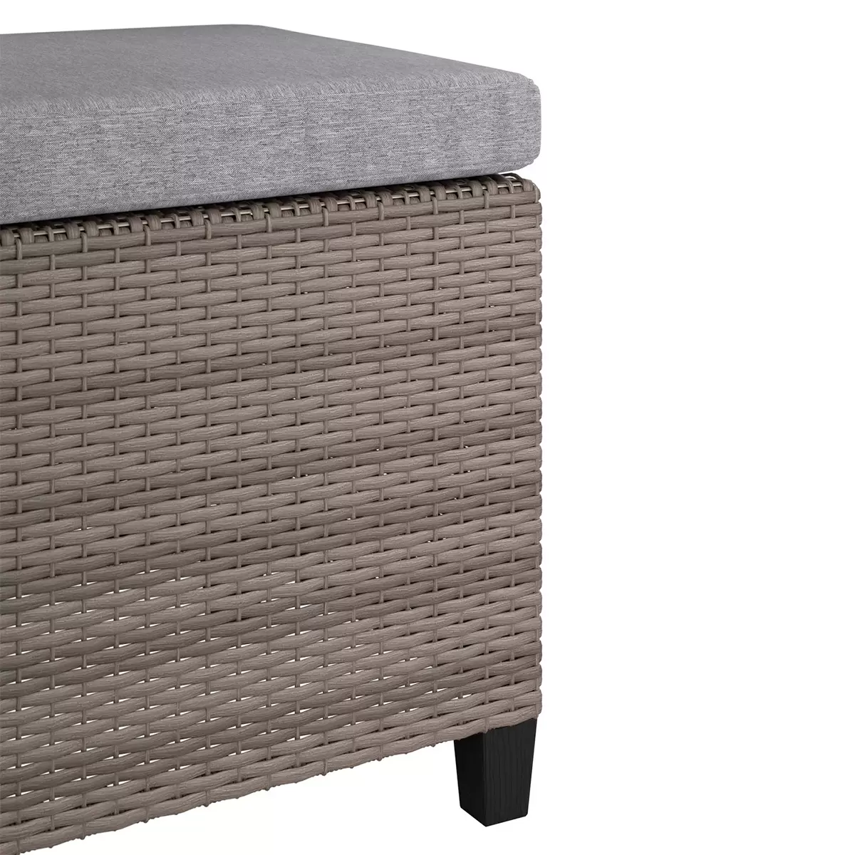 Beldano Loungegarnitur Porto new 5-teilig rechts braun,grau