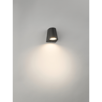 Philips Wandlamp MyGarden Virga LED Zwart 3W
