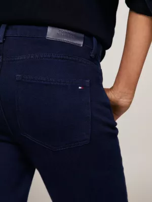 Calça jeans bootcut de cintura média