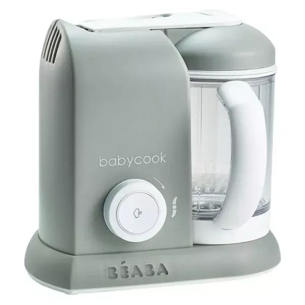 Processador de Alimentos e Liquidificador Béaba Babycook Solo Cinza
