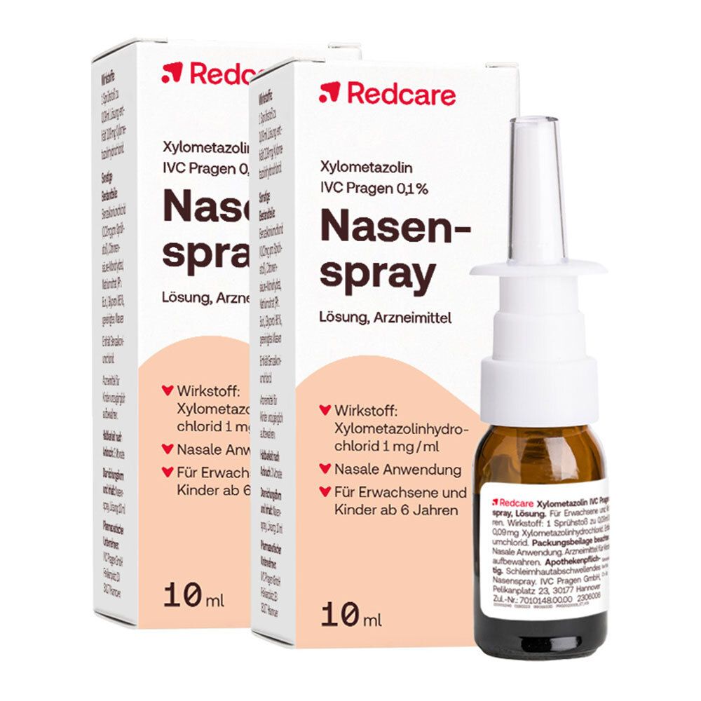 Redcare Xylo 0,1 % Nasenspray