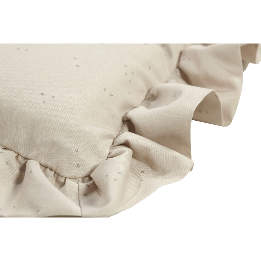 Alvi® Wickelauflage mit Stoffbezug Volant 85 x 70 cm