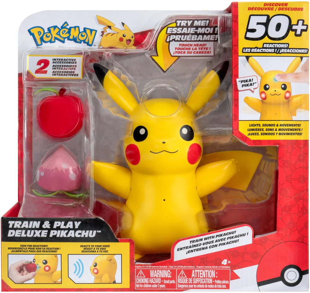 PIKACHU INTERACTIF ET SES ACCESSOIRES