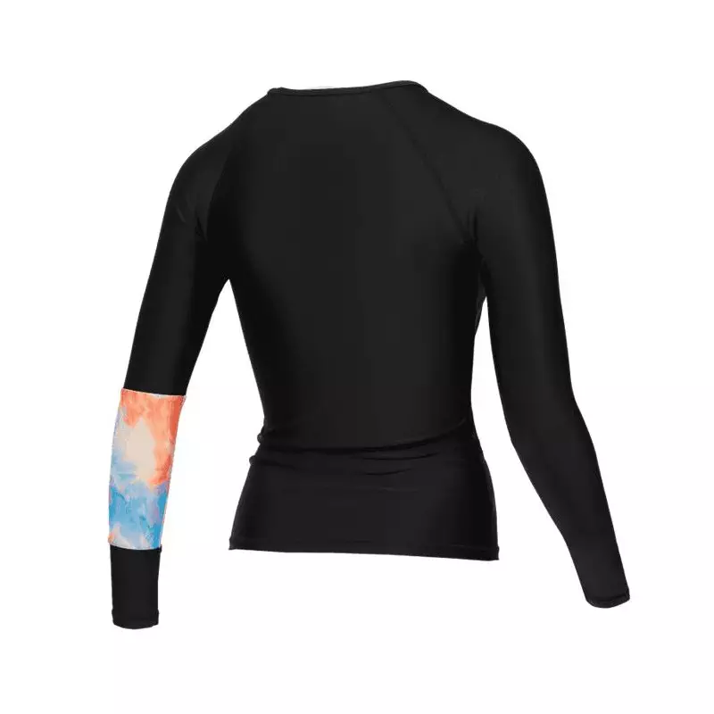 Lycra femme MYSTIC Jayde LS Rash Vest Rainbow