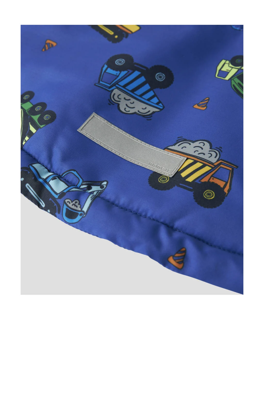 NAME IT MINI tussenjas blauw