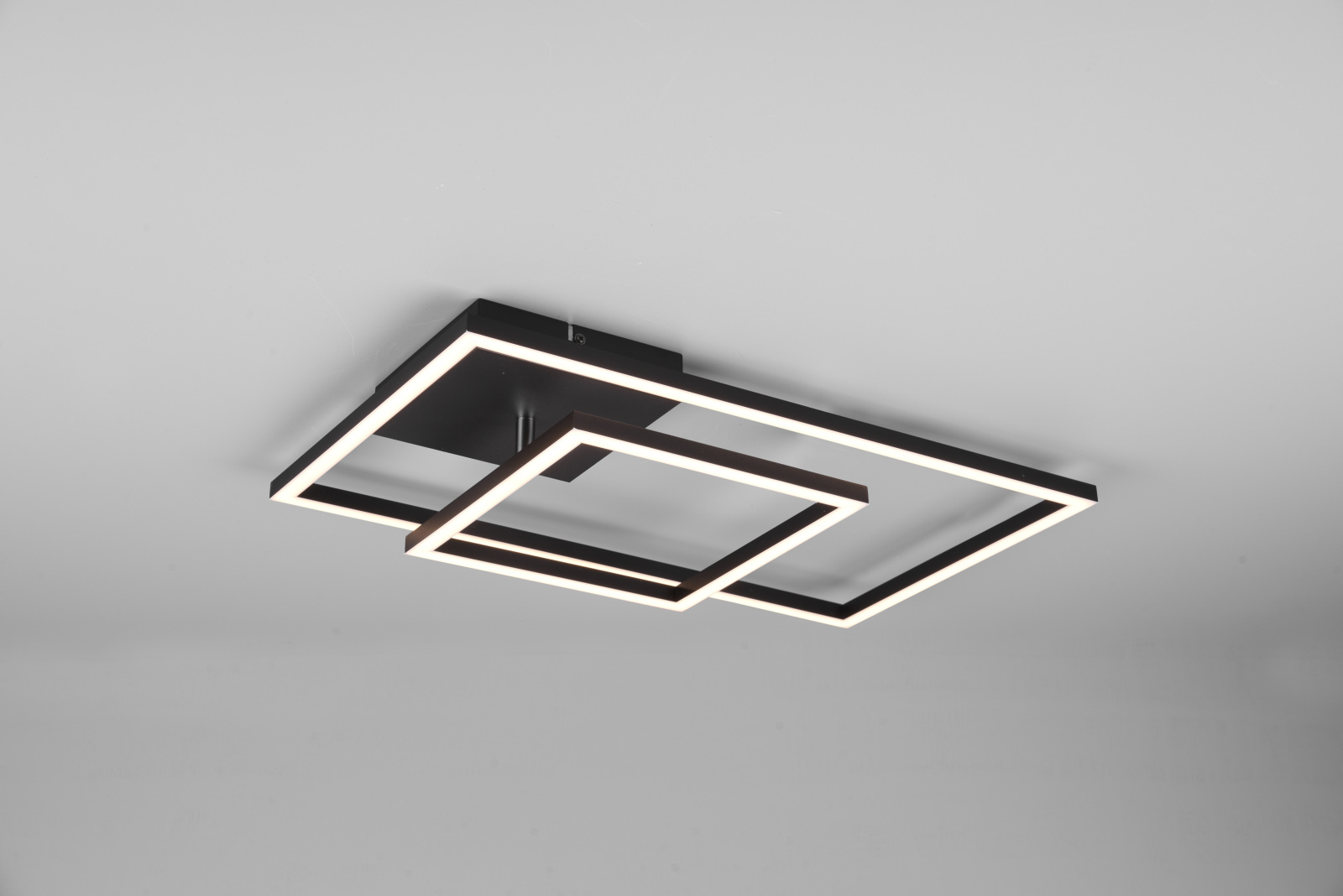 LED-Deckenleuchte - schwarz matt - schwenkbar - Switch-Simmer