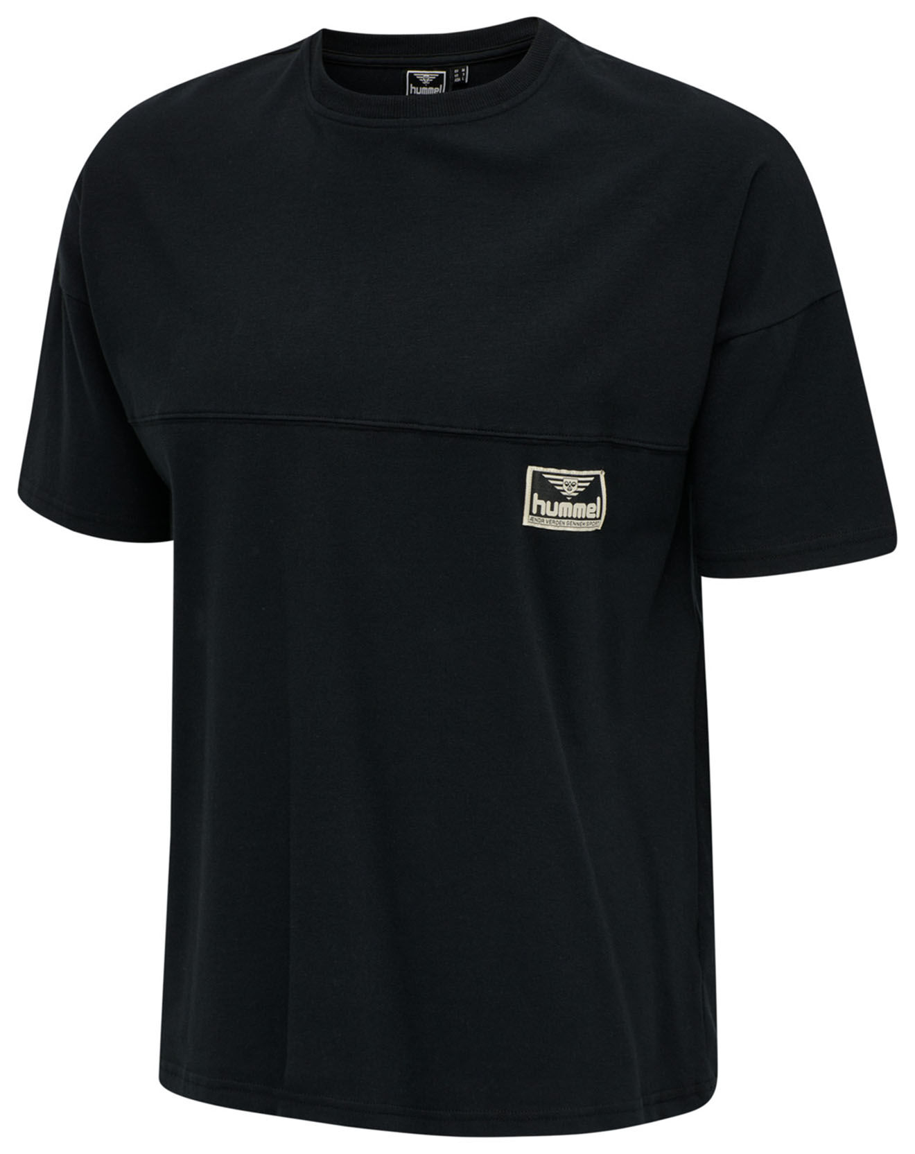 Hummel T-Shirt Beach Break en Coton organique noir