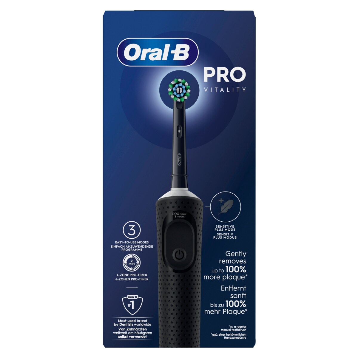 Oral-B Vitality Pro D103 Box Black elektrische Zahnbürste