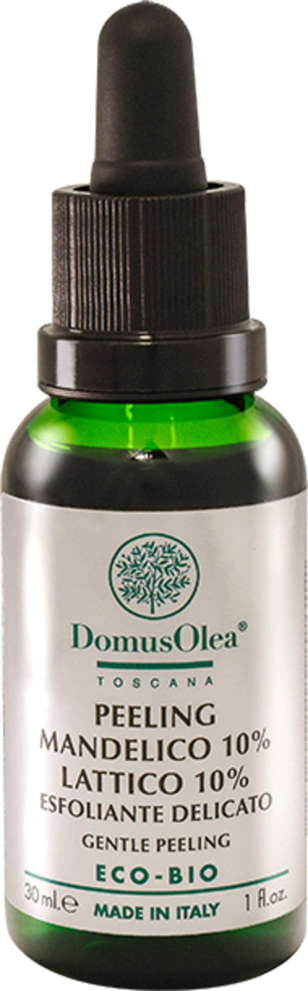 Domus Olea Toscana  Sanftes Peeling Mandelsäure 10% & Milchsäure 10%, 30 ml