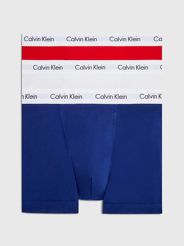 Pacote com 3 Cuecas Boxer - Algodão Elástico