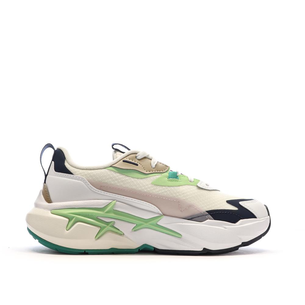 Puma Baskets Blanches/Vertes Femme Puma Spina