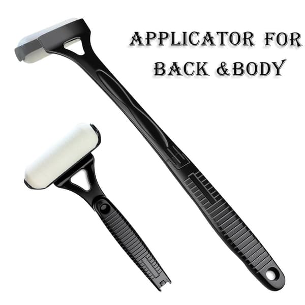 INF Sammenleggbar lotionapplikator Sort