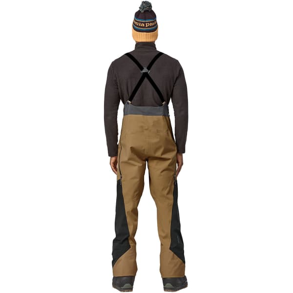 Pantalon ski de randonnée PATAGONIA M'S SNOWDRIFTER BIBS GRAYLING BROWN