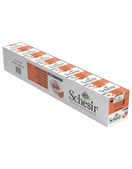 Schesir Kat Blik Gelei 75 g - Kattenvoer