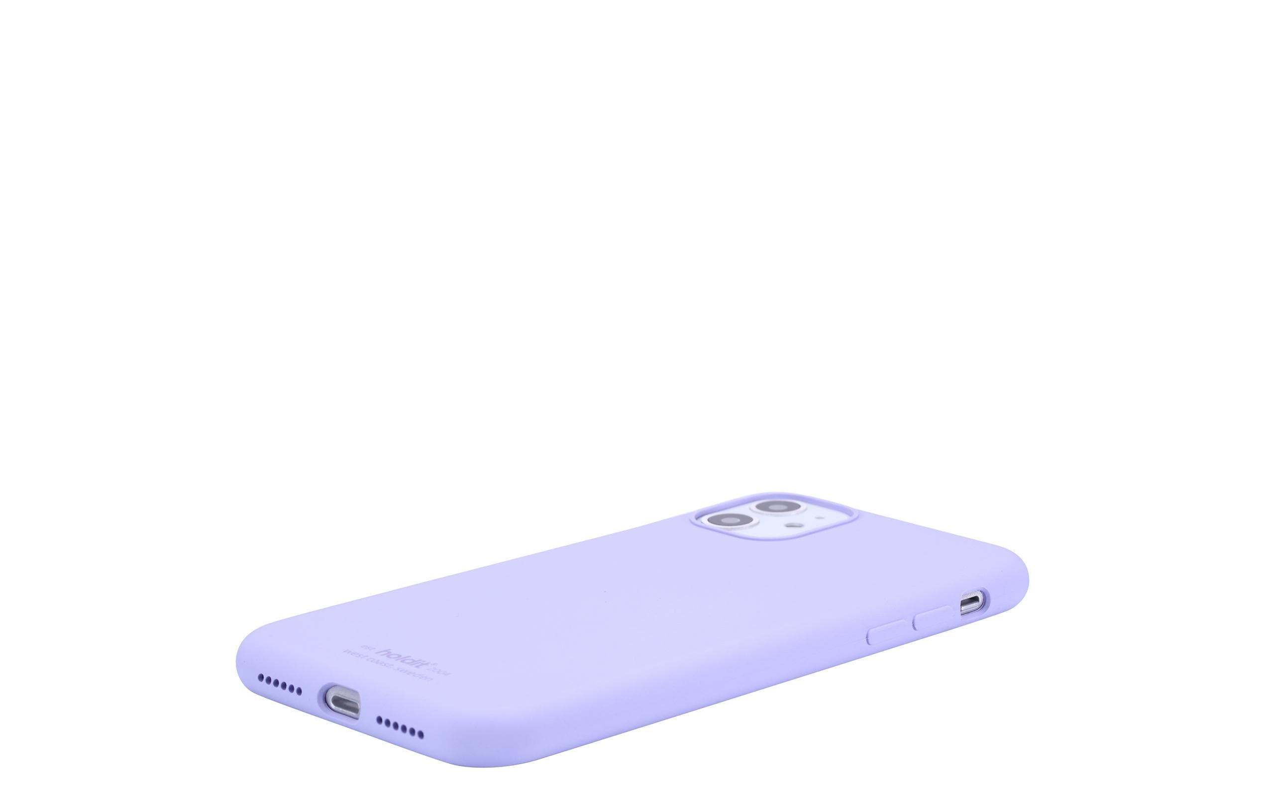 Back Cover Silicone iPhone 11 LavenderModerne Handyhülle aus ultradünnem und griffigem Silikon