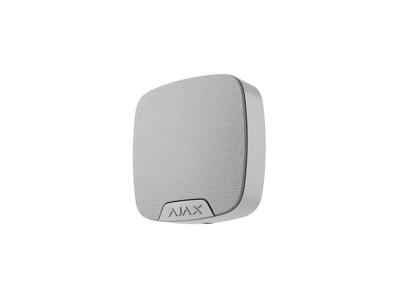 AJAX Baseline HomeSiren Jeweller Weiss Kabellose Sirene mit LED-Anschluss