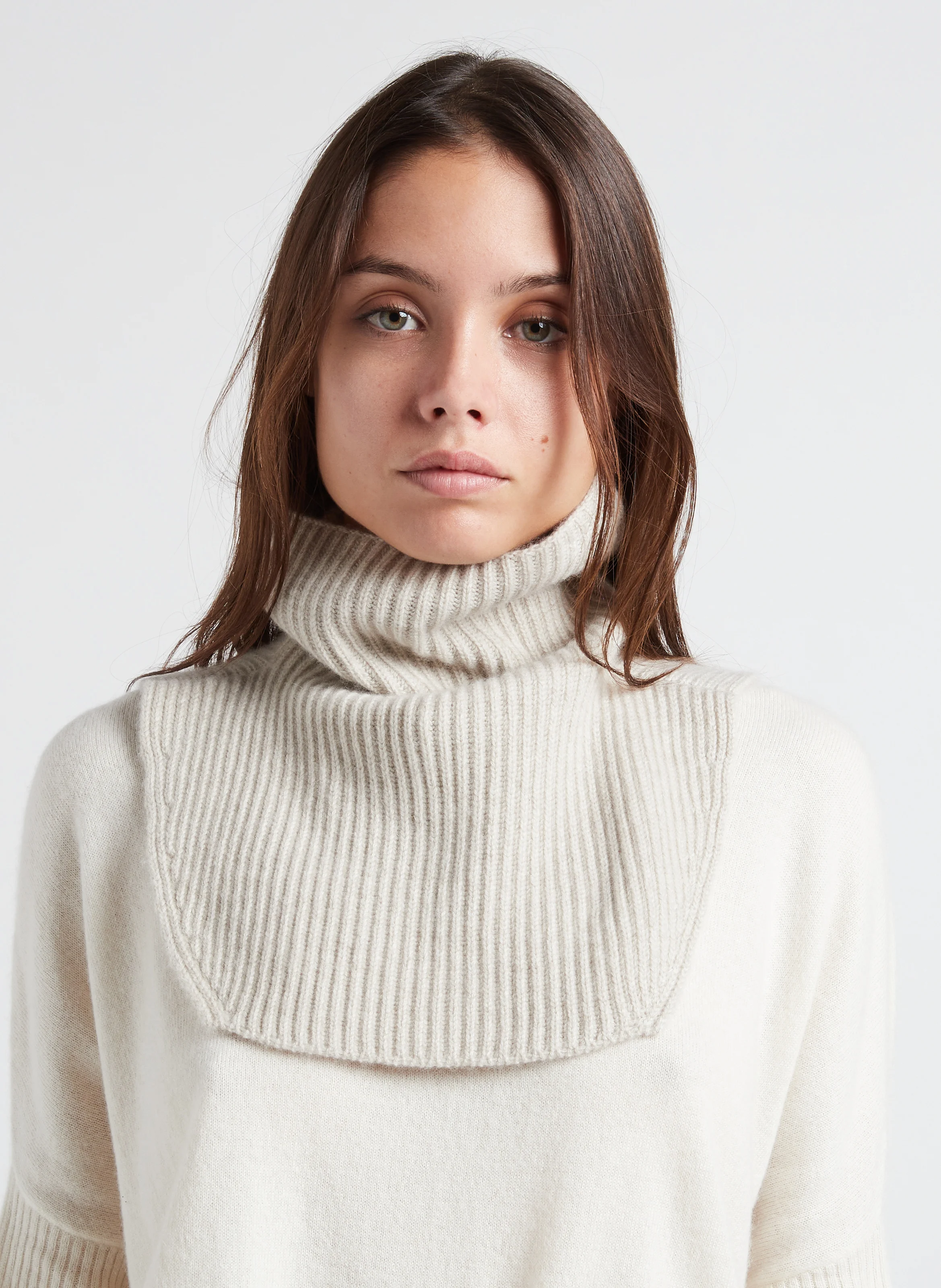 KEELIN - Col en cachemire | Beige