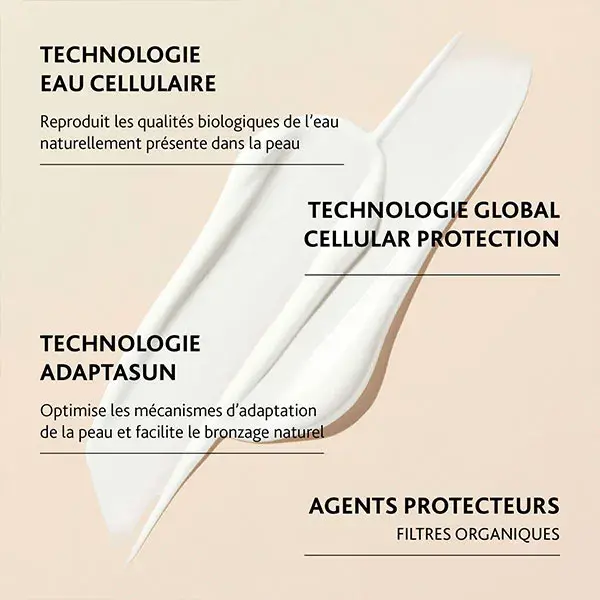 Creme facial protetor solar forte Esthederm ADAPTASUN 50ml