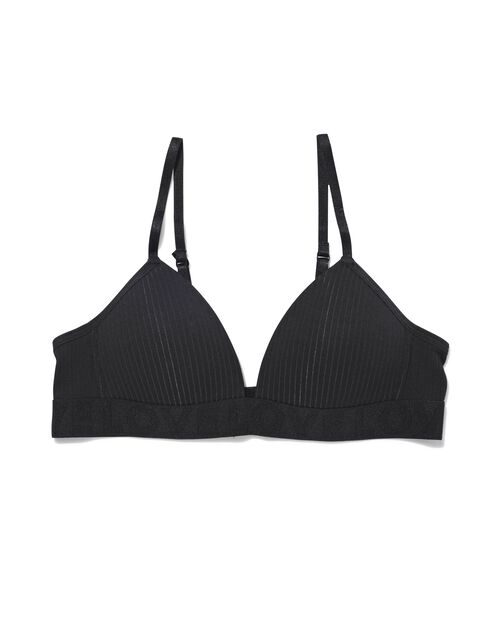 soutien-gorge préformé sans armatures noir