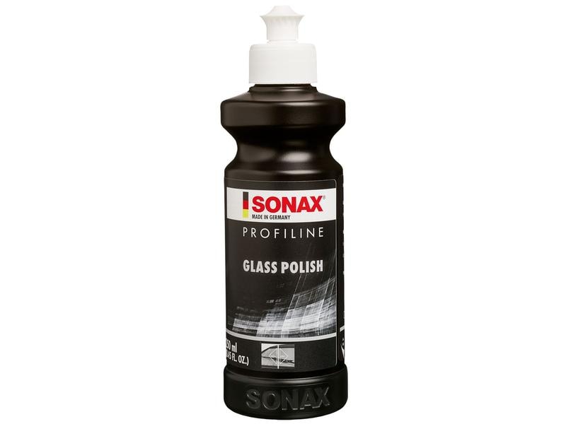 Sonax Politur Profiline Glass Polish, 250 ml Glaspolitur zum Entfernen von Verkratzungen