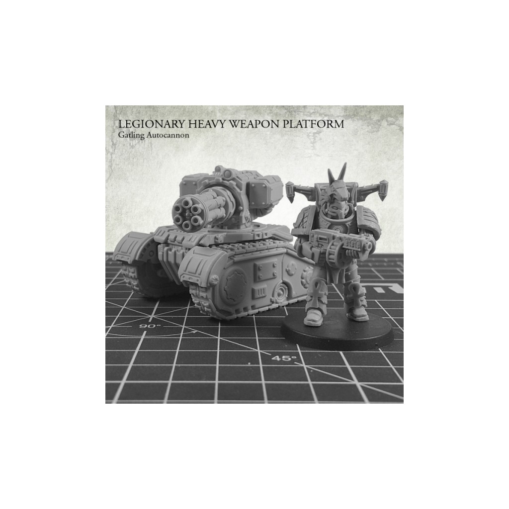 Legionary Heavy Weapon Platform - Gatling Autocannon
