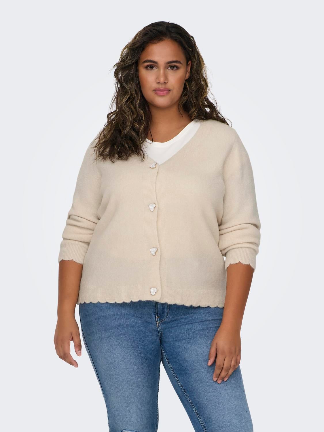 CARROSITTA Strickjacke Birch