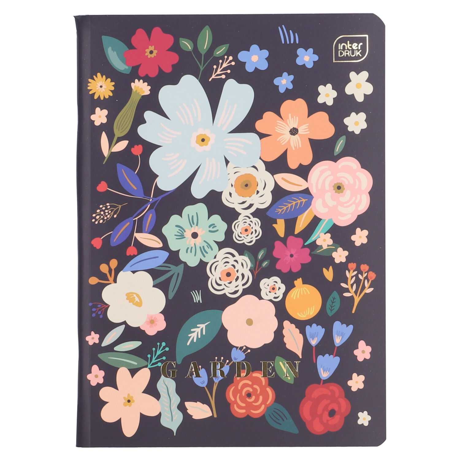 Notizbuch A5 60 Blatt kariert Garden