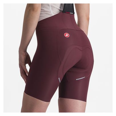 Cuissard Court à Bretelles Femme Castelli Free Aero RC Bordeaux