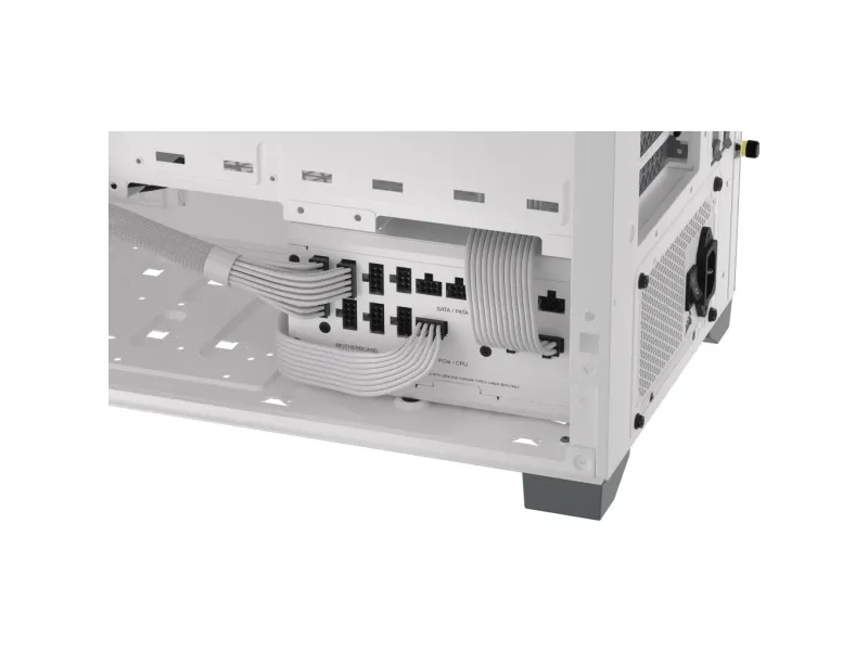 CORSAIR RMx Series RM1000X SHIFT - Strømforsyning (intern) - ATX12V 3.0/ EPS12V 2.92 - 80 PLUS Gold - AC 100-240 V - 1000 Watt - hvid