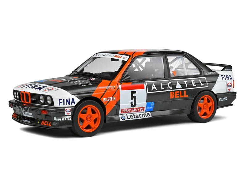 Solido BMW E30 M3 Gr.A Rally Ypres #5, 1990 1:18 Detailgetreues Modellauto im Massstab 1:18