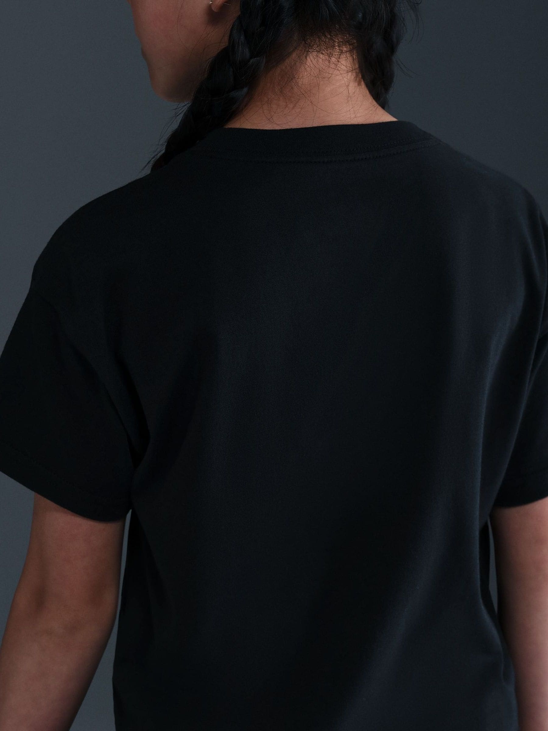 Zwart - Nike Animal Print Boxy T-Shirt