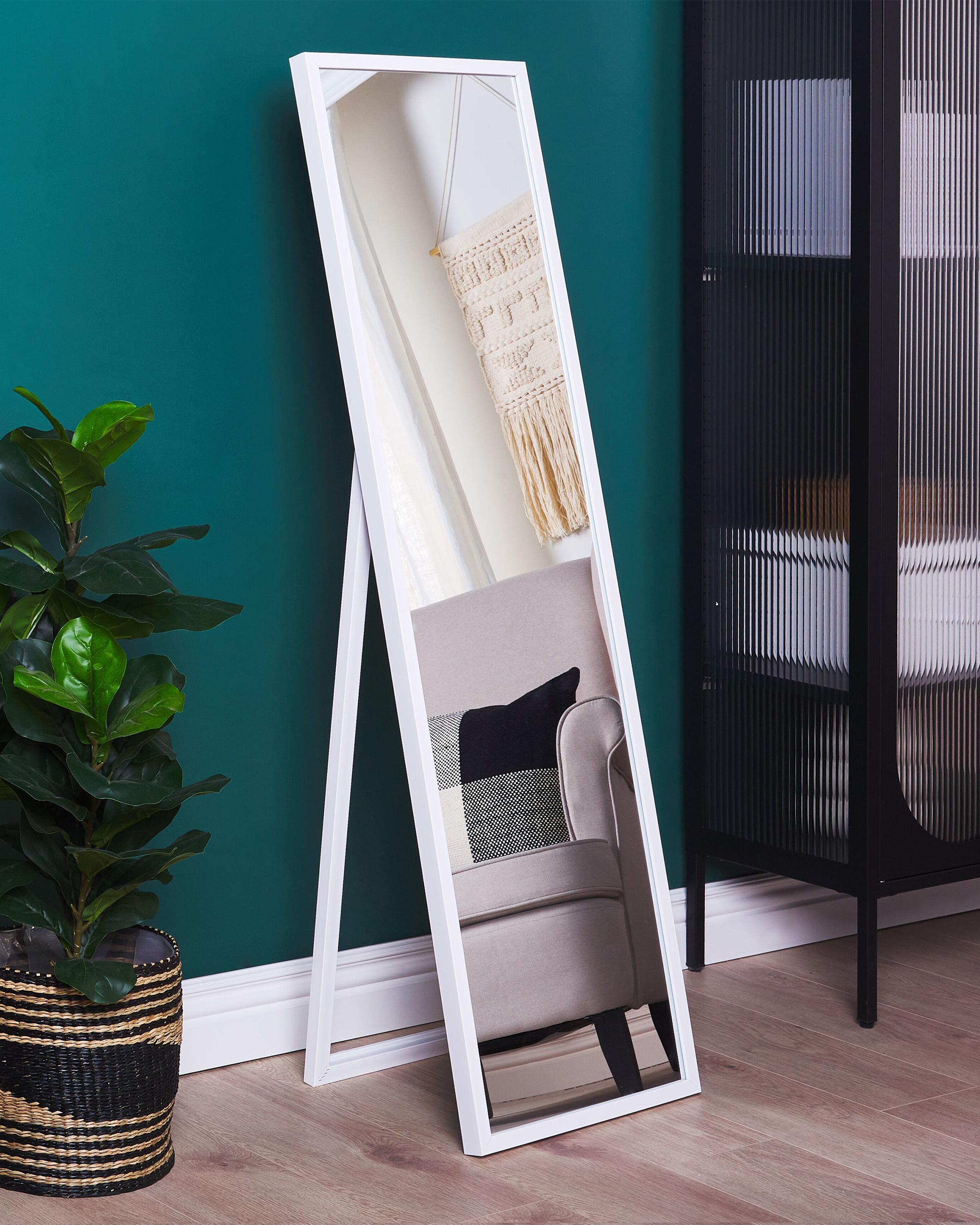 Staande spiegel TORCY 140 cm Wit