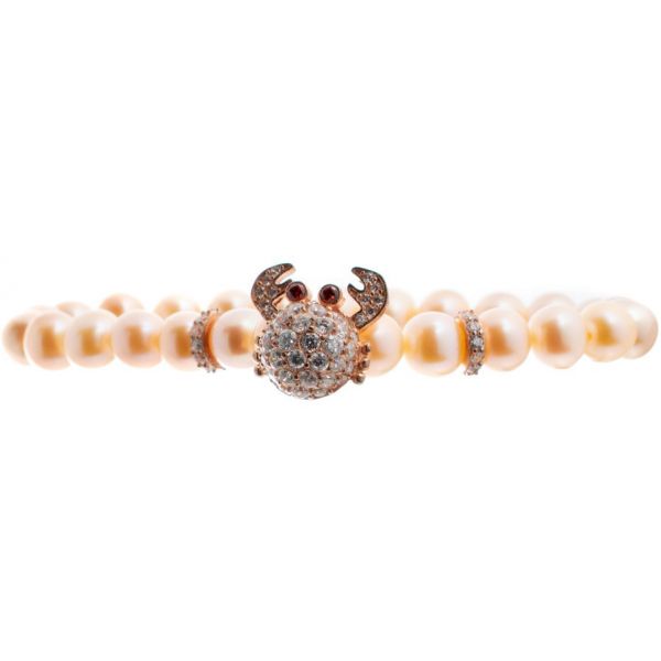 Lancaster Pulseira Mulher JLA-BR-CRAB-2-PE Laranja Prata Esterlina 16 mm Rosa - S0361207