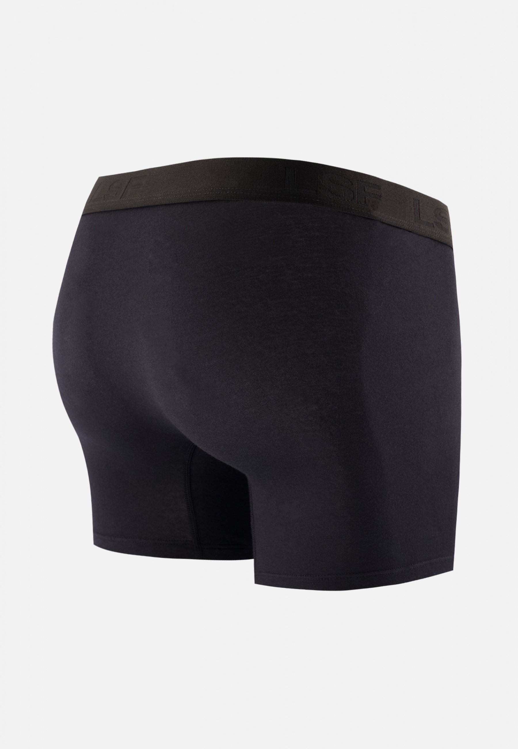 Boxer long en coton-Michel Noir
