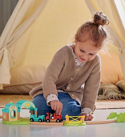 BRIO Tog m. Mickey Mouse - 17,9 cm - 3 Dele- Batteridrevet 32265
