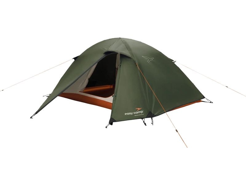 Easy Camp Kuppelzelt Rondane 2 Leichtes, kompaktes Zelt, optimal für Fahrradabenteuer zu zweit