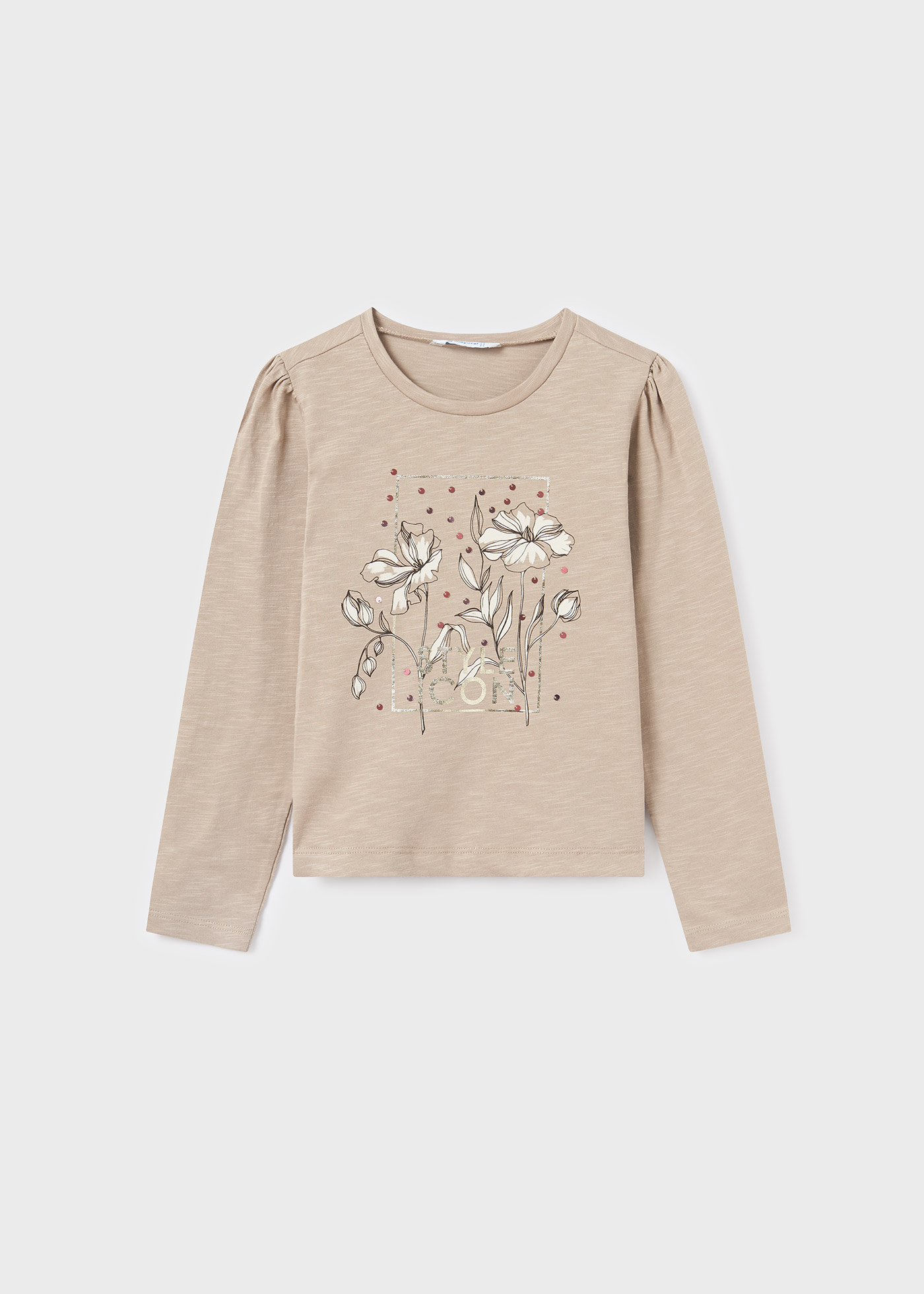 Camiseta estampada Better Cotton para meninas