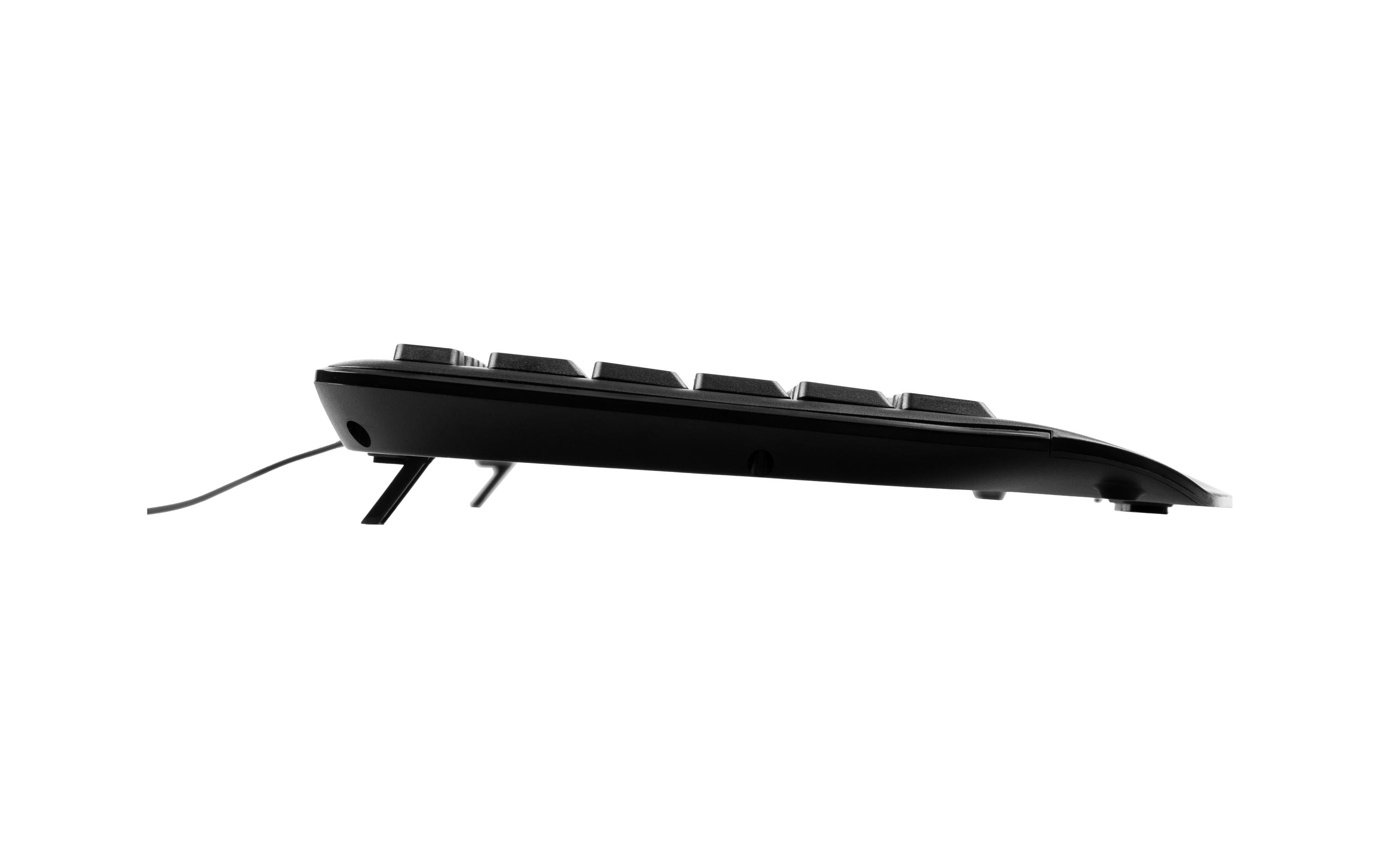 Tastatur-Maus-Set CH-LayoutSet bestehend aus Plug-and-Play-Tastatur und -Maus